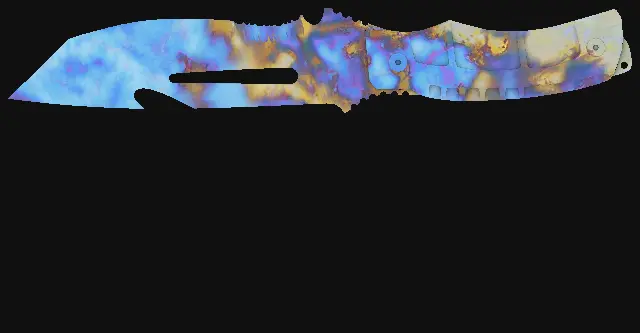 Survival Knife Case Hardened seed 344 playside