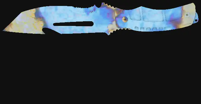 Survival Knife Case Hardened seed 547 playside