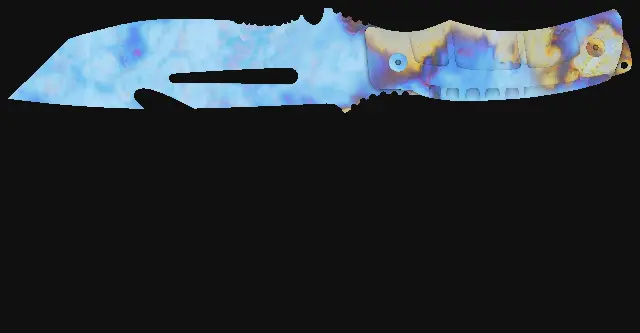 Survival Knife Case Hardened seed 557 playside