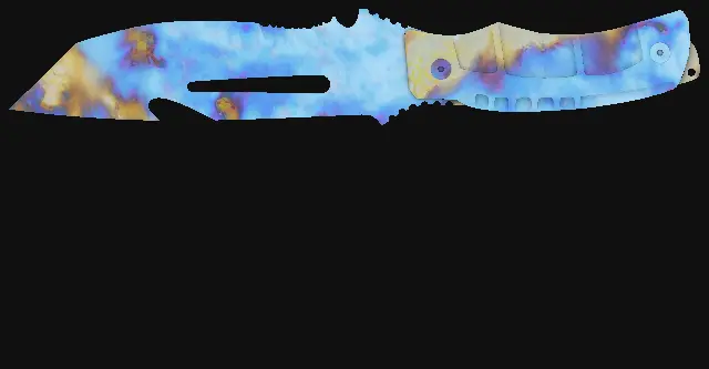 Survival Knife Case Hardened seed 56 playside