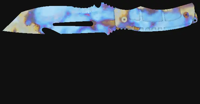 Survival Knife Case Hardened seed 820 playside