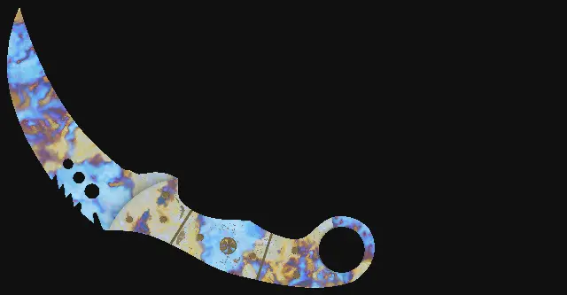 Talon Knife Case Hardened seed 113 playside