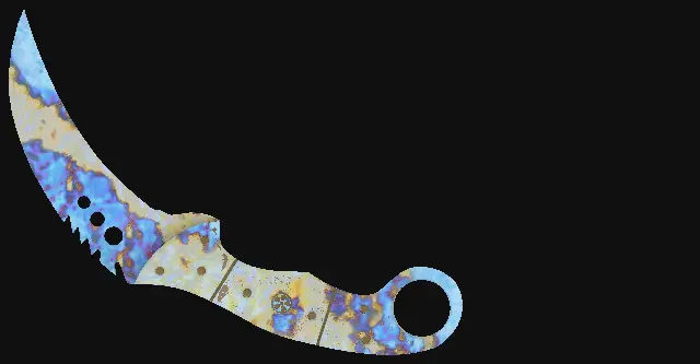 Talon Knife Case Hardened seed 26 playside