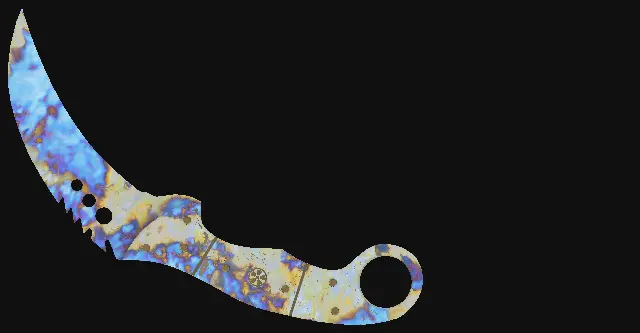 Talon Knife Case Hardened seed 329 playside