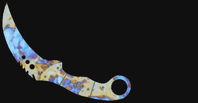 Talon Knife Case Hardened seed 601 playside