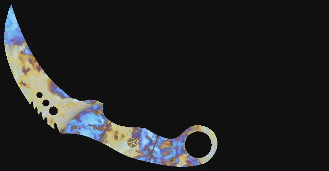 Talon Knife Case Hardened seed 602 pattern render