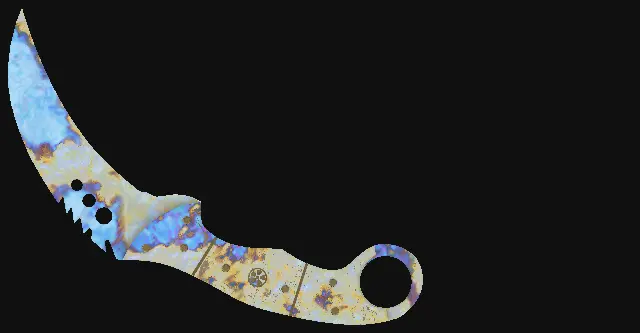 Talon Knife Case Hardened seed 655 playside