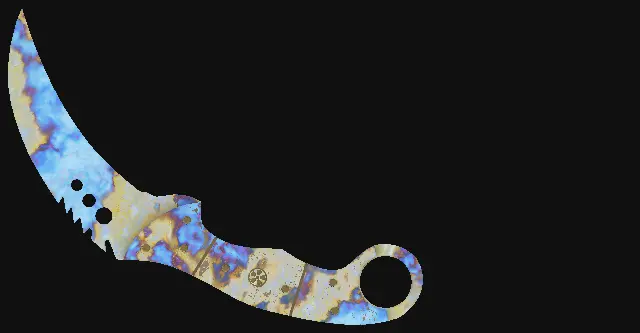 Talon Knife Case Hardened seed 663 playside