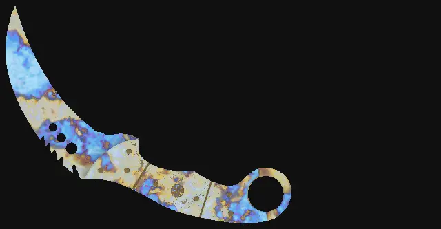 Talon Knife Case Hardened seed 669 playside