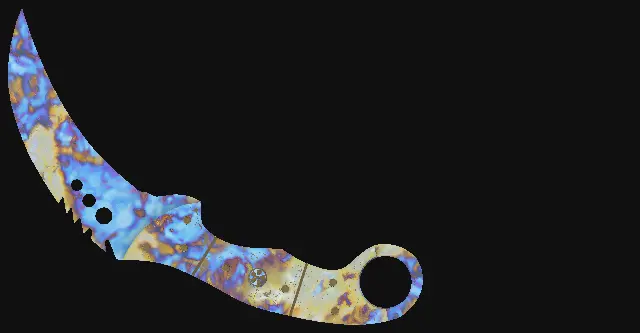 Talon Knife Case Hardened seed 775 playside