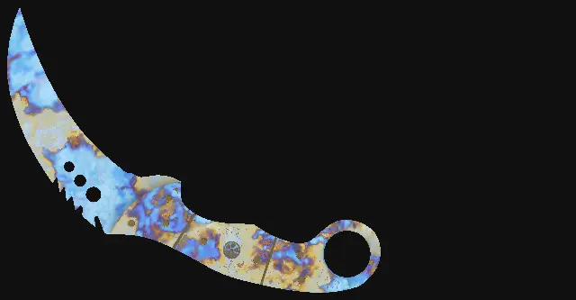 Talon Knife Case Hardened seed 847 playside