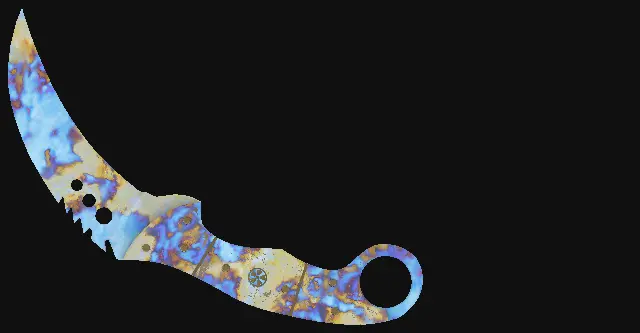 Talon Knife Case Hardened seed 938 playside