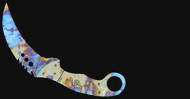 Talon Knife Case Hardened seed 942 playside