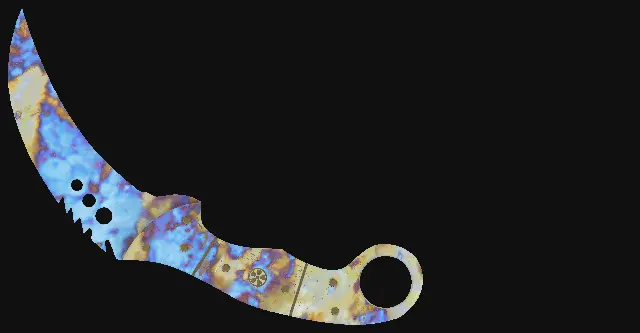 Talon Knife Case Hardened seed 950 playside
