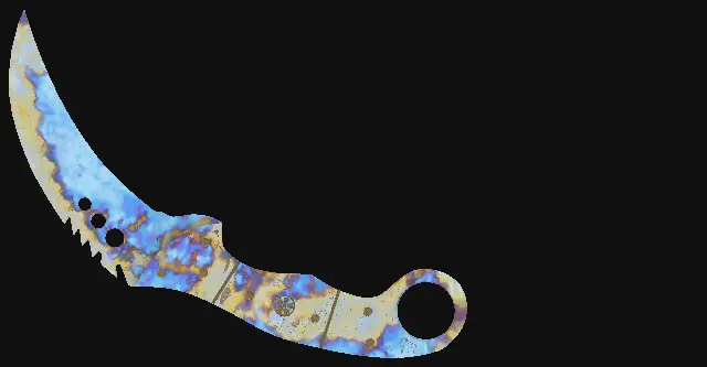 Talon Knife Case Hardened seed 970 playside