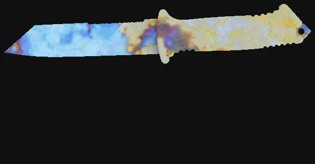 Ursus Knife Case Hardened seed 638 playside